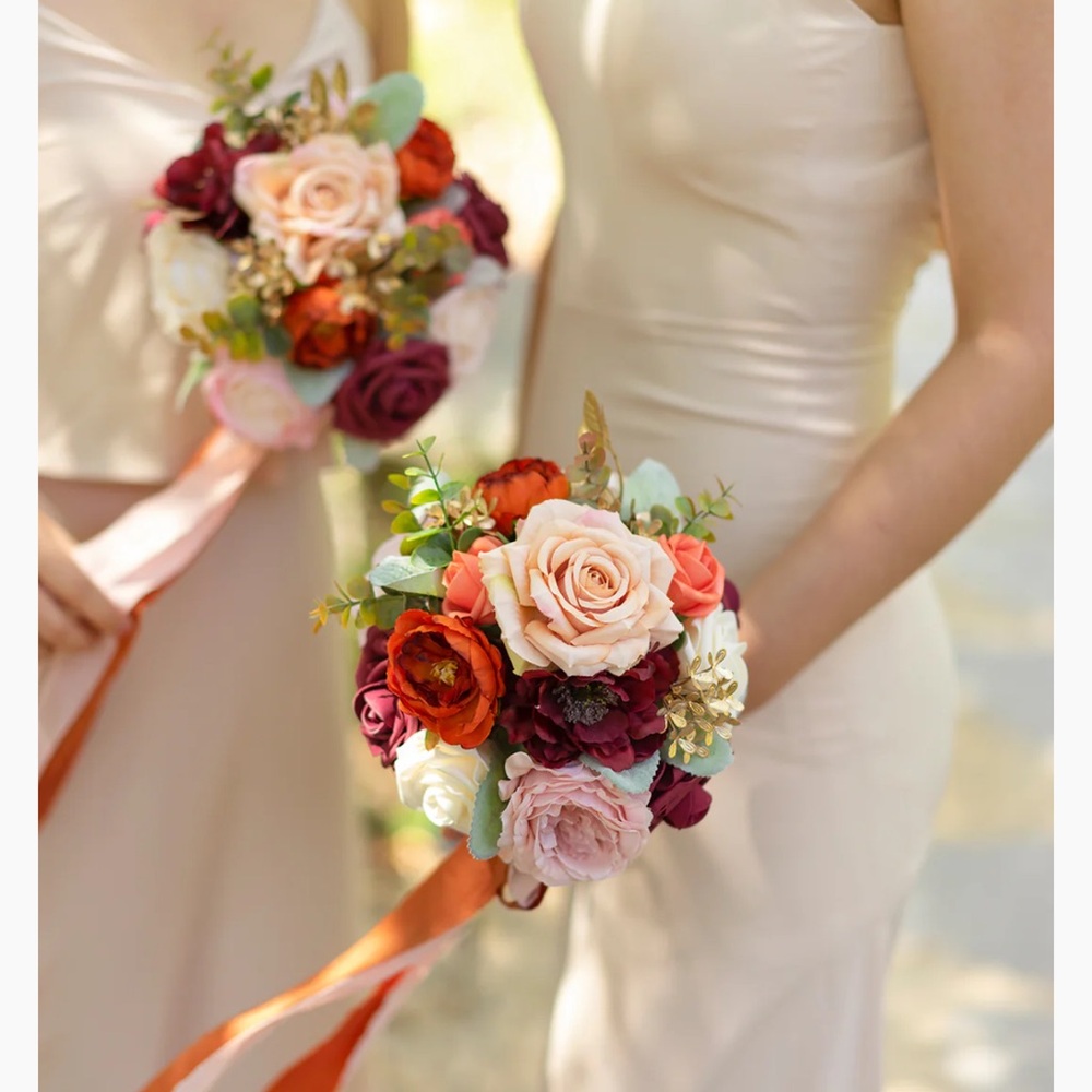 Fall bridesmaid bouquet- Ling’s Moment